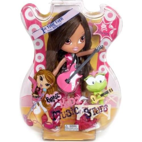 Muñeca Bratz Big Kidz Yasmin con Guitarra Glam y Mascota