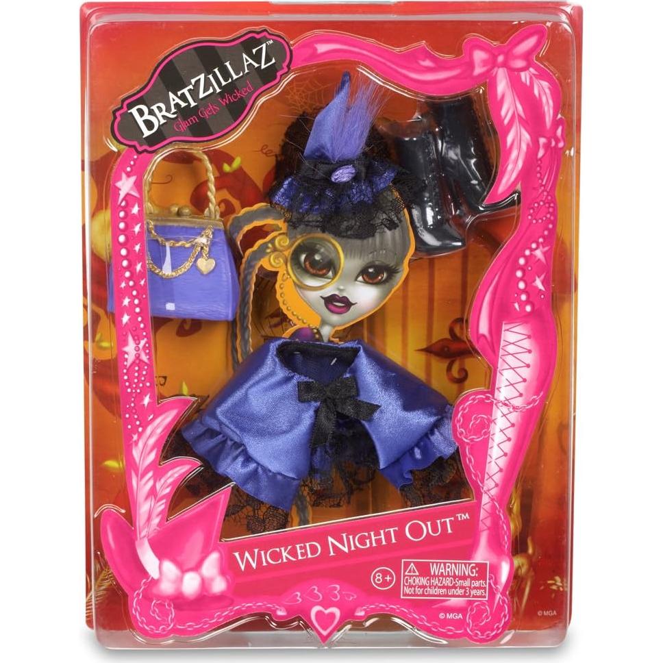 Accesorios Bratzillaz Noche Malvada - Bolso, Zapatos, Sombrero