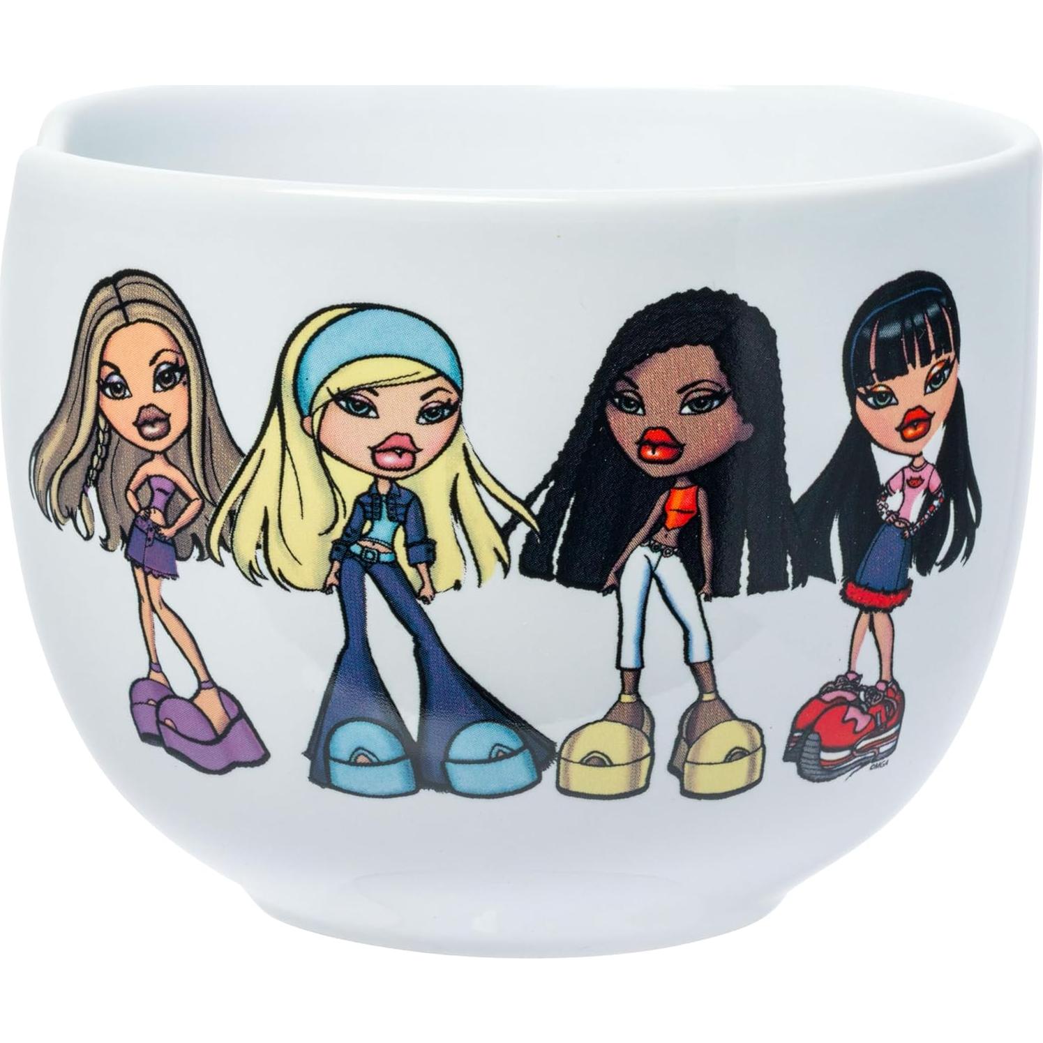 Tazón de Ramen Cerámica Bratz 590ml con Palillos Reutilizables