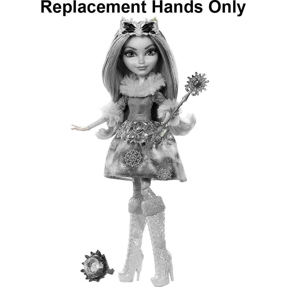 Piezas de Repuesto Manos para Muñeca Crystal Winter DKR67