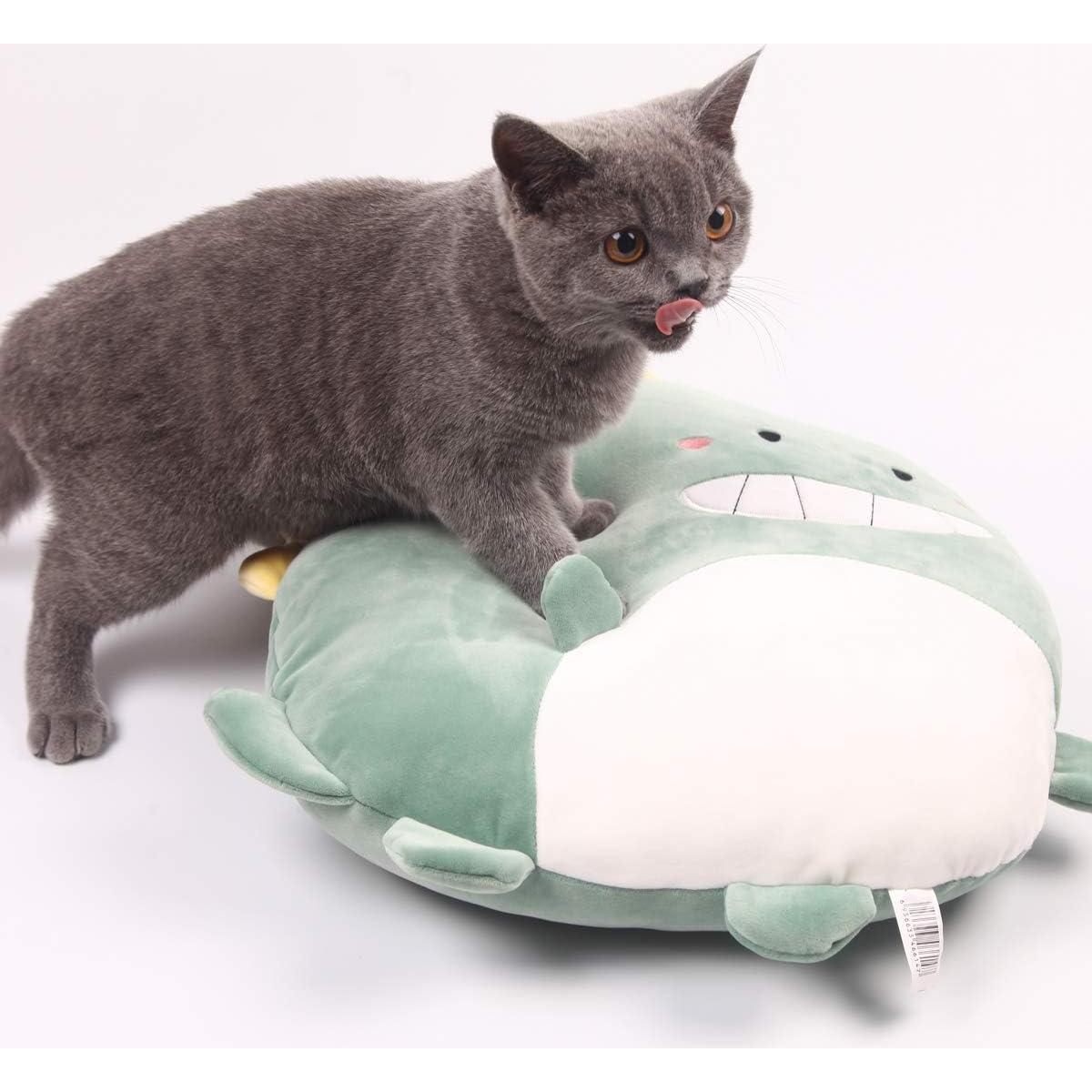 Almohada de Peluche Dinosaurio Verde ARELUX 40.6 cm Kawaii