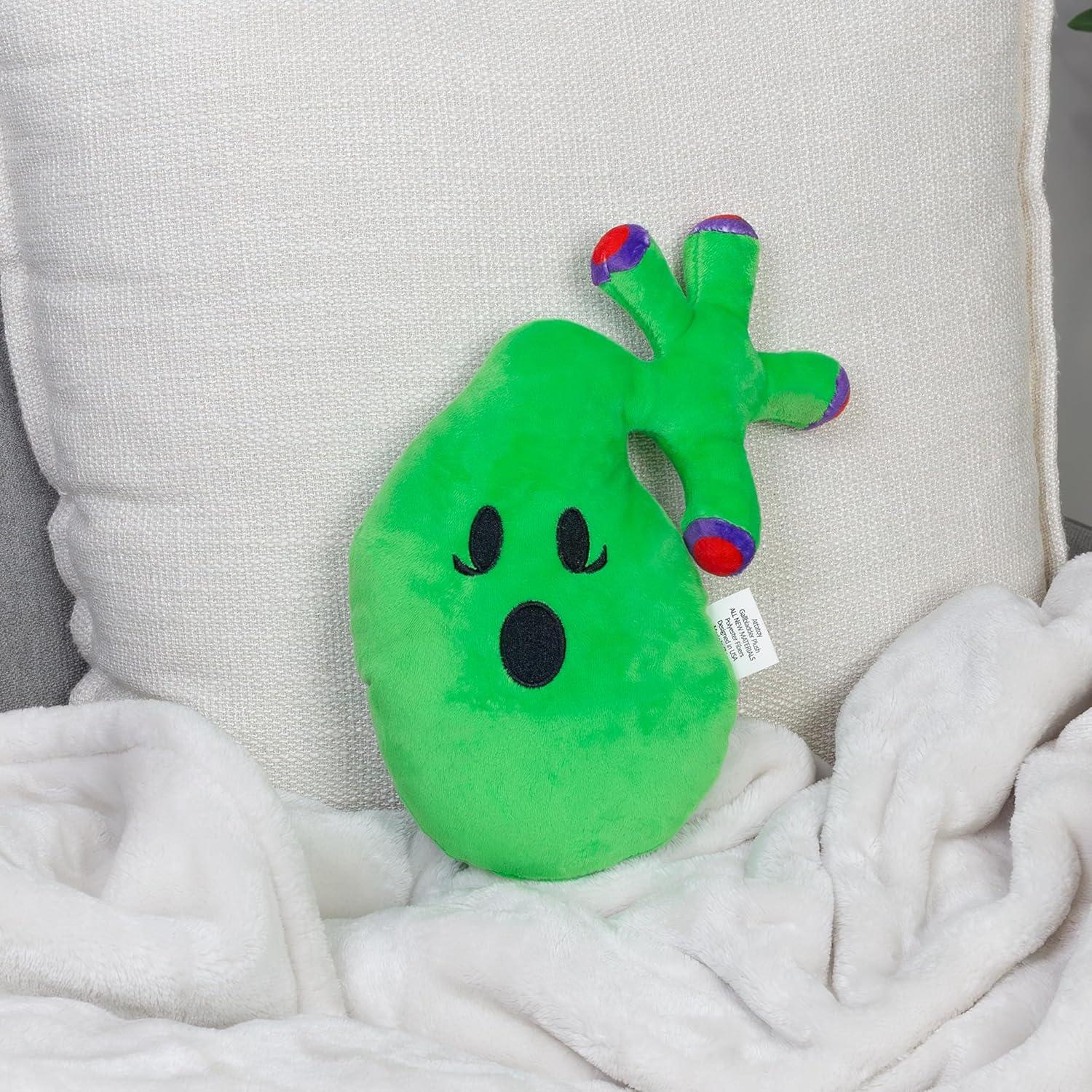 Peluche Vesícula Biliar Attatoy con 3 Cálculos Biliares