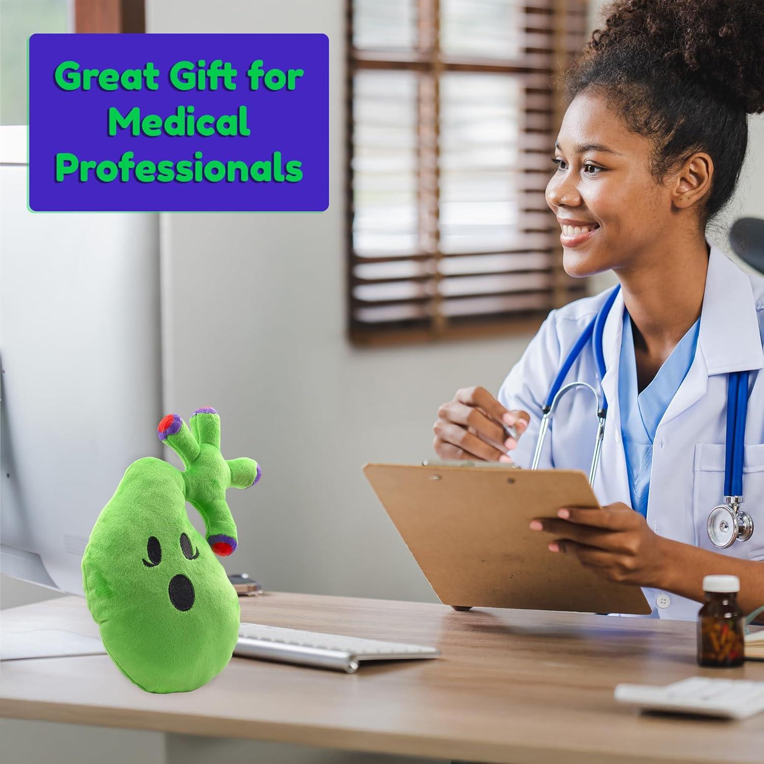 Peluche Vesícula Biliar Attatoy con 3 Cálculos Biliares