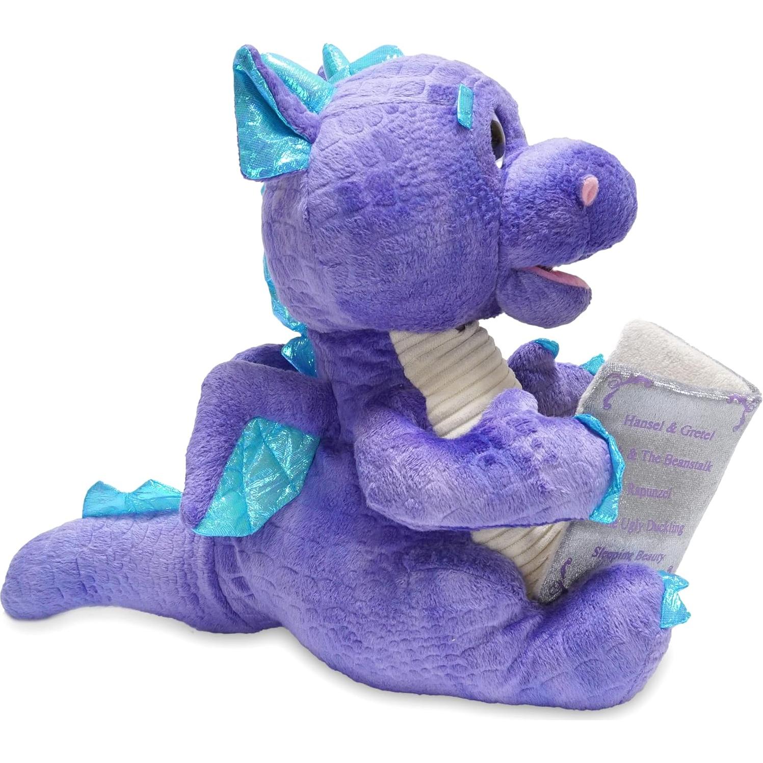 Cuddle Barn Dragón Cuentacuentos Duncan 30 cm Peluche Animado