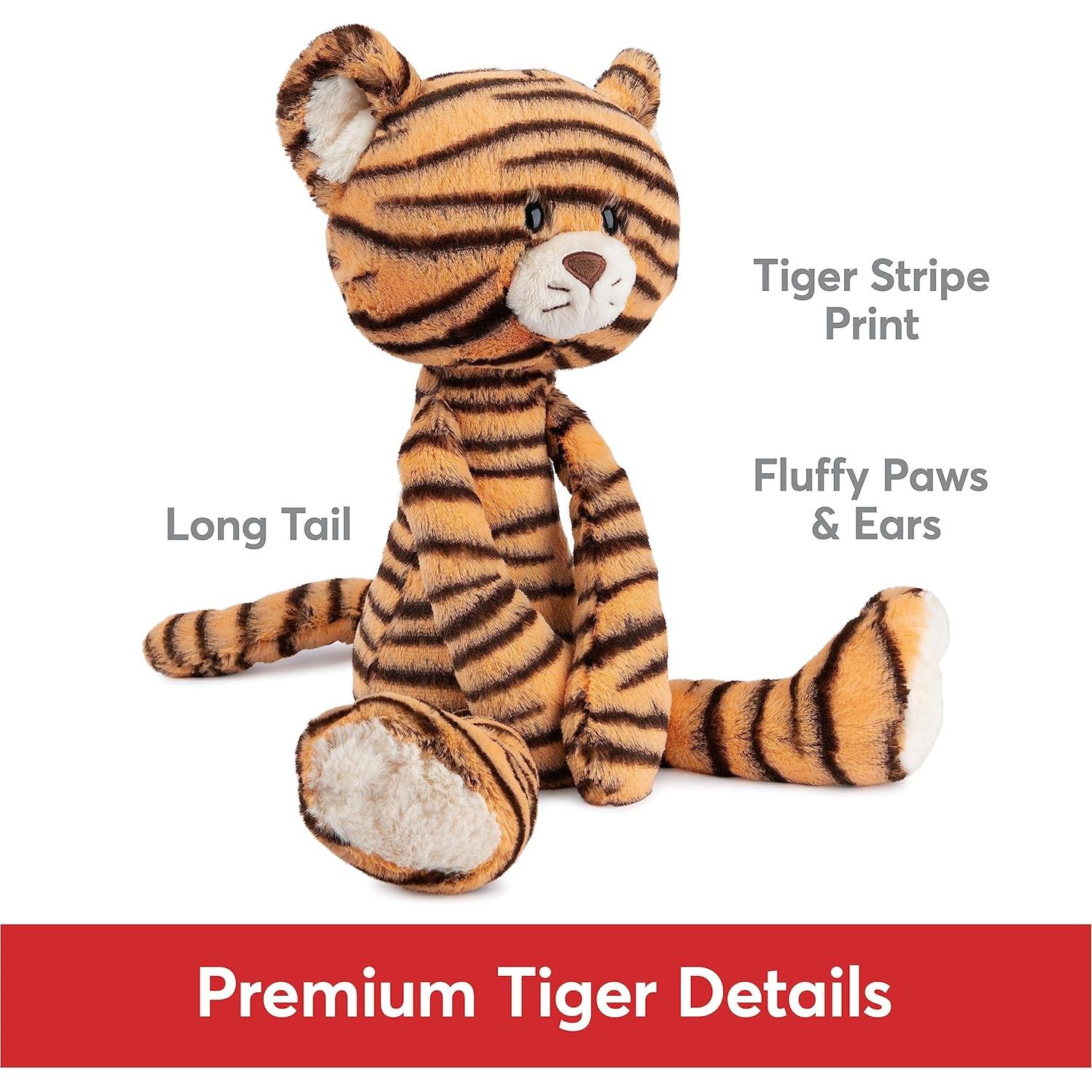 GUND Tigre de Peluche Effe 38 cm Naranja y Negro para 1 Año+