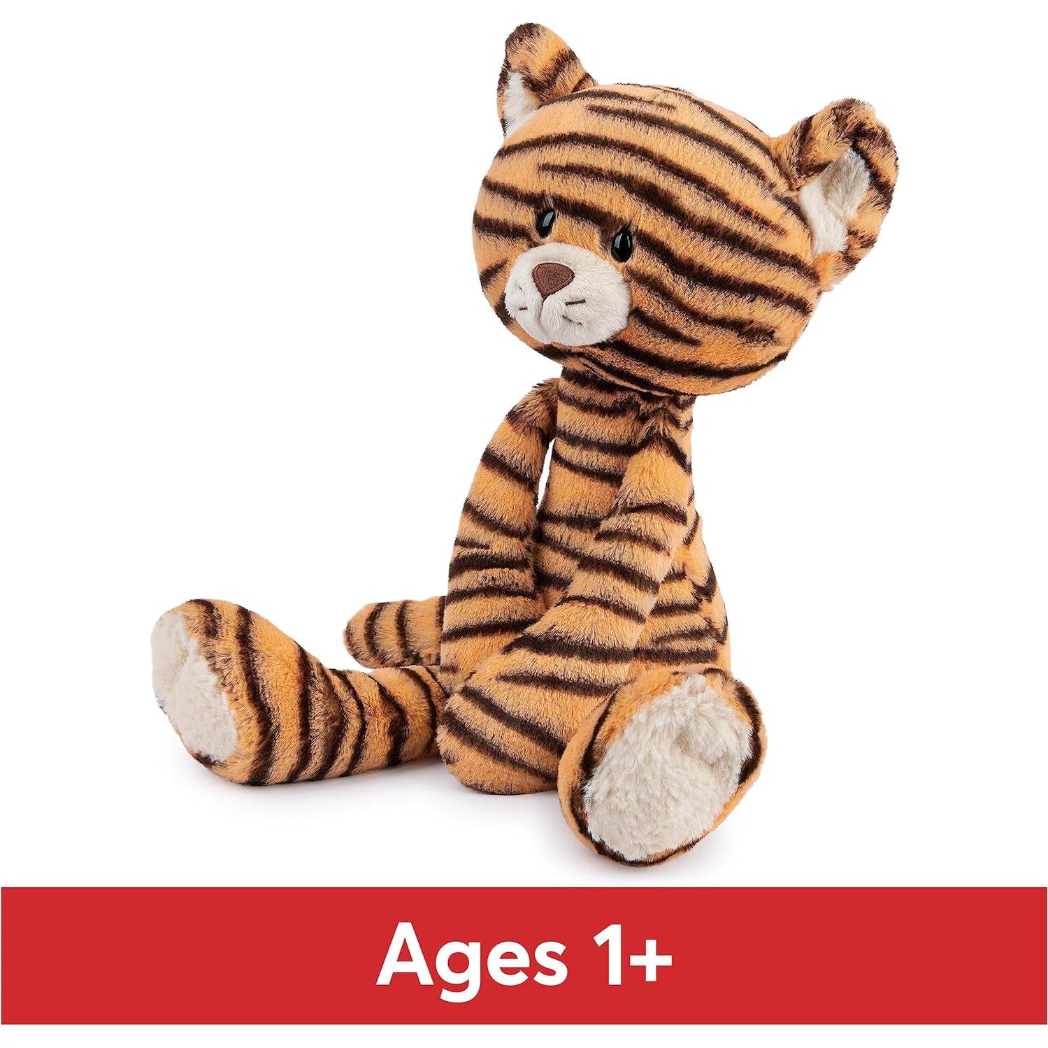 GUND Tigre de Peluche Effe 38 cm Naranja y Negro para 1 Año+
