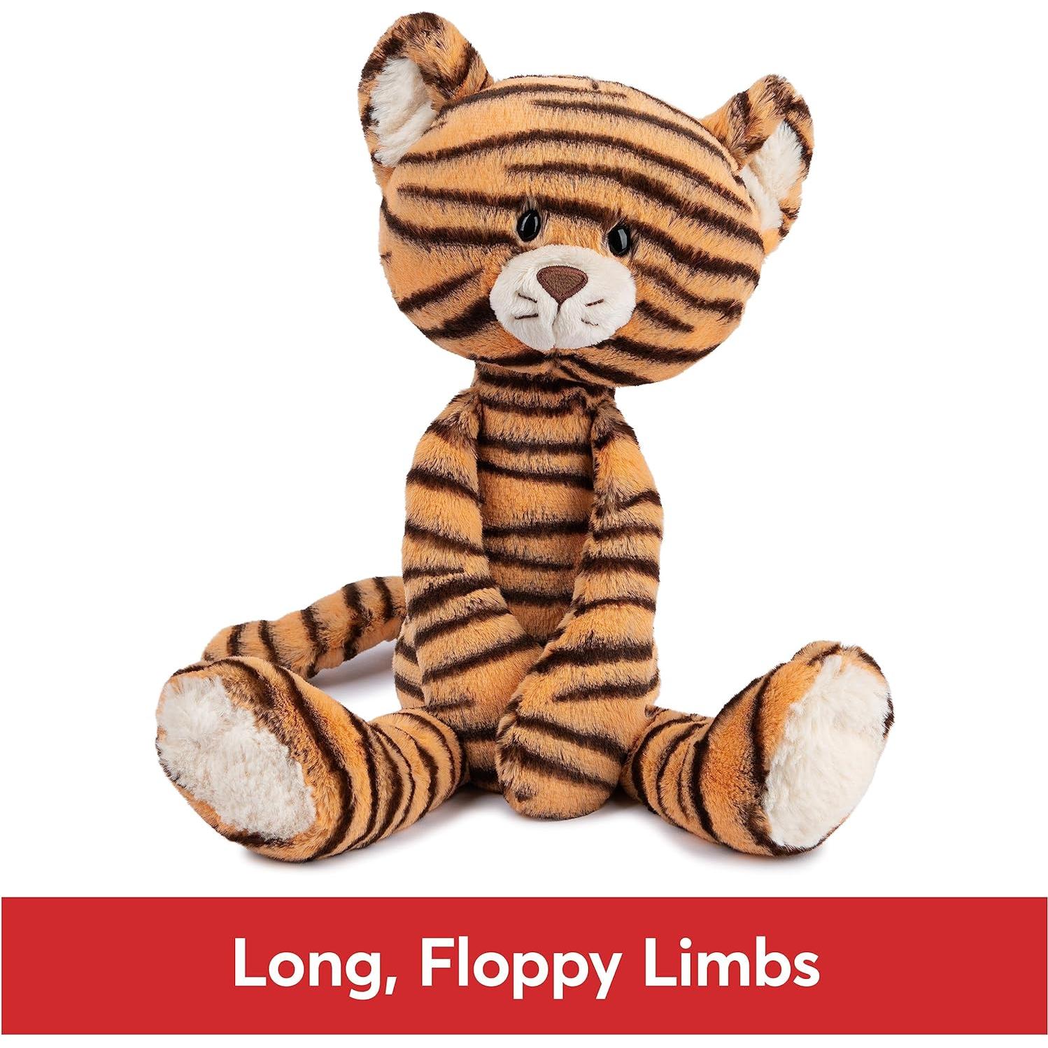 GUND Tigre de Peluche Effe 38 cm Naranja y Negro para 1 Año+