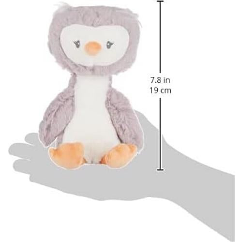 Peluche Búho Lil' Luvs Baby GUND 30 cm Morado y Blanco