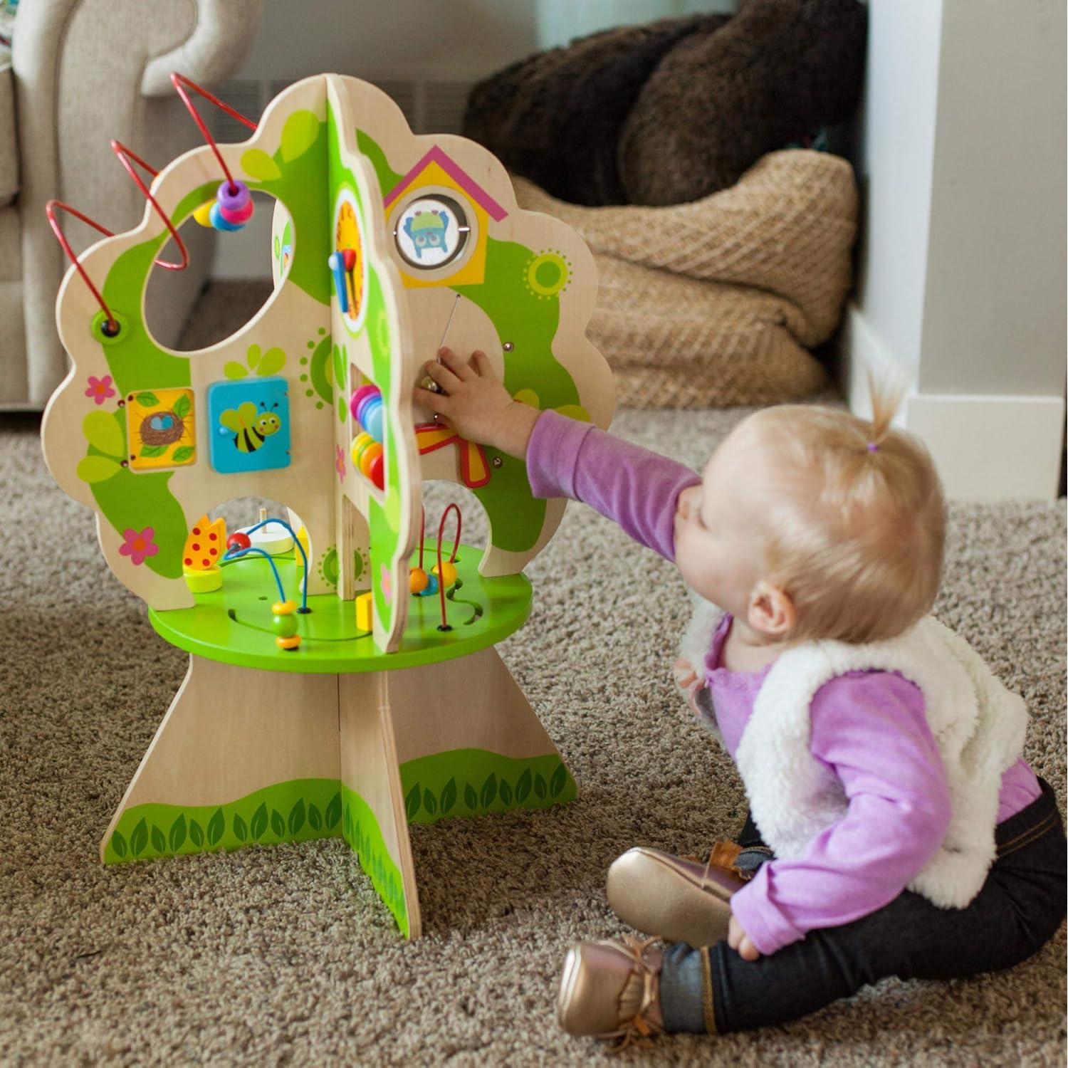 Árbol de Descubrimiento Fat Brain Toys - Centro de Actividades 61cm