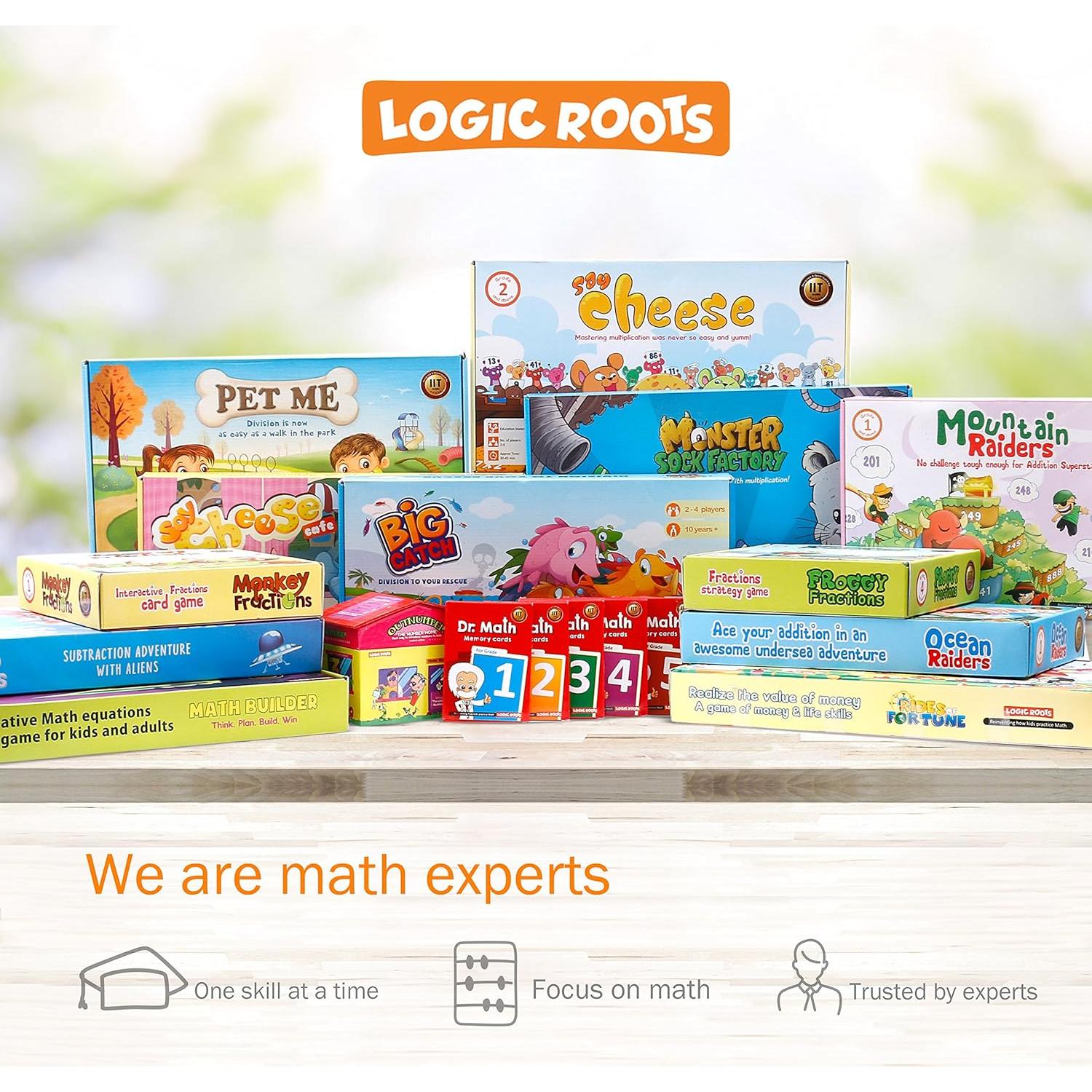 Juego de Mesa Cloud Hoppers - Matemáticas para Niños 6+