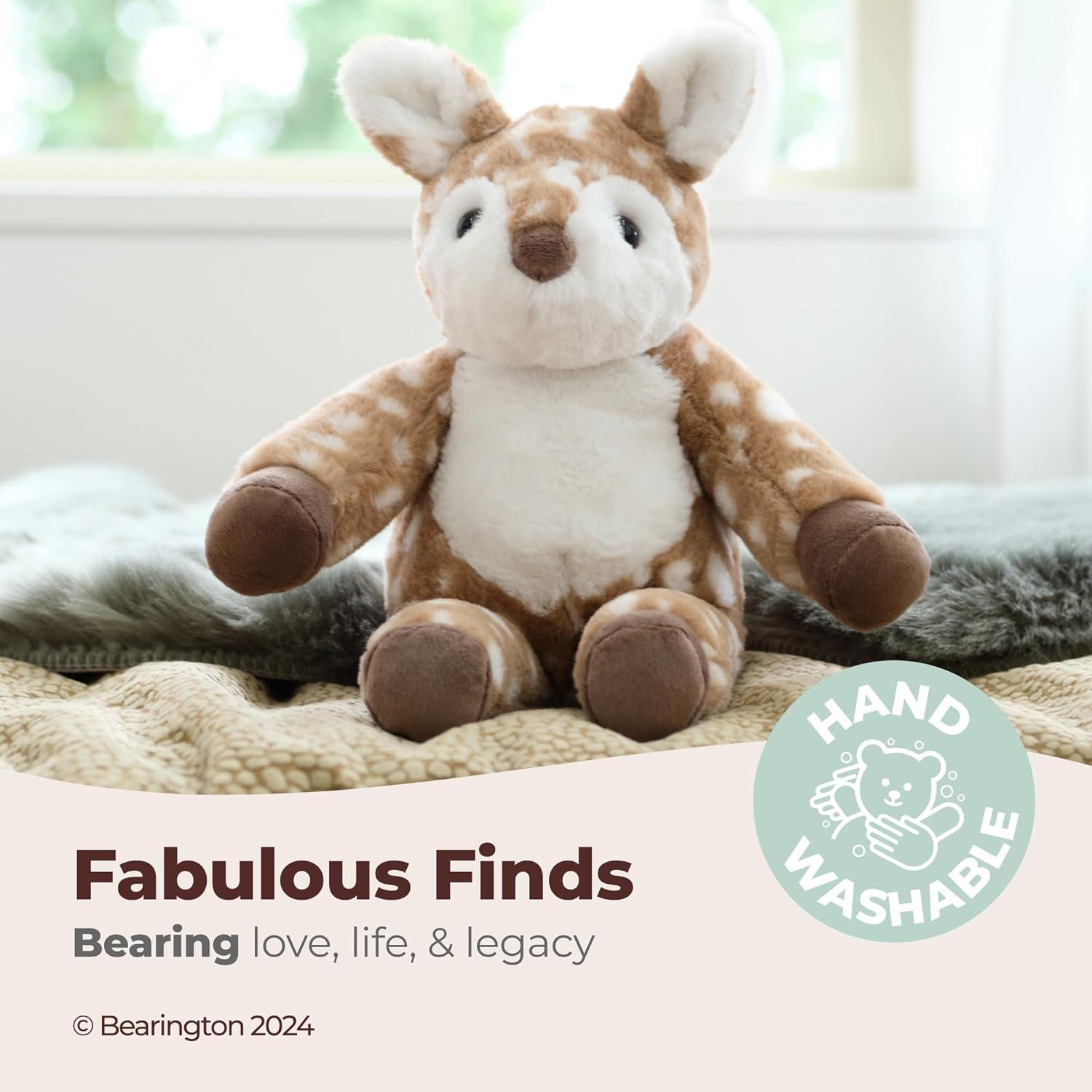 Peluche Ciervo Bearington Willow 38 cm Suave y Abrazable