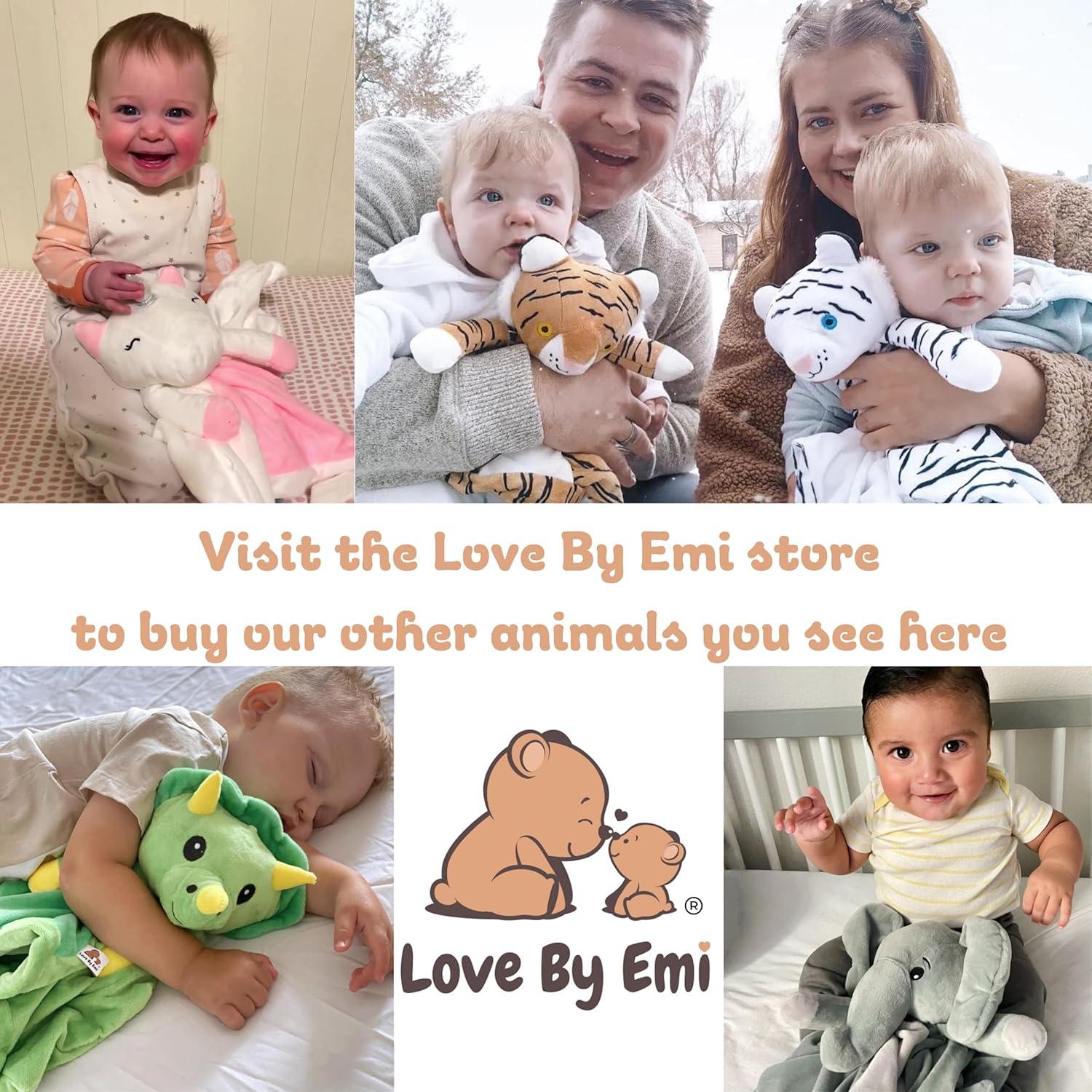 Peluche musical para bebés Love by Emi - Ruido blanco y cuna