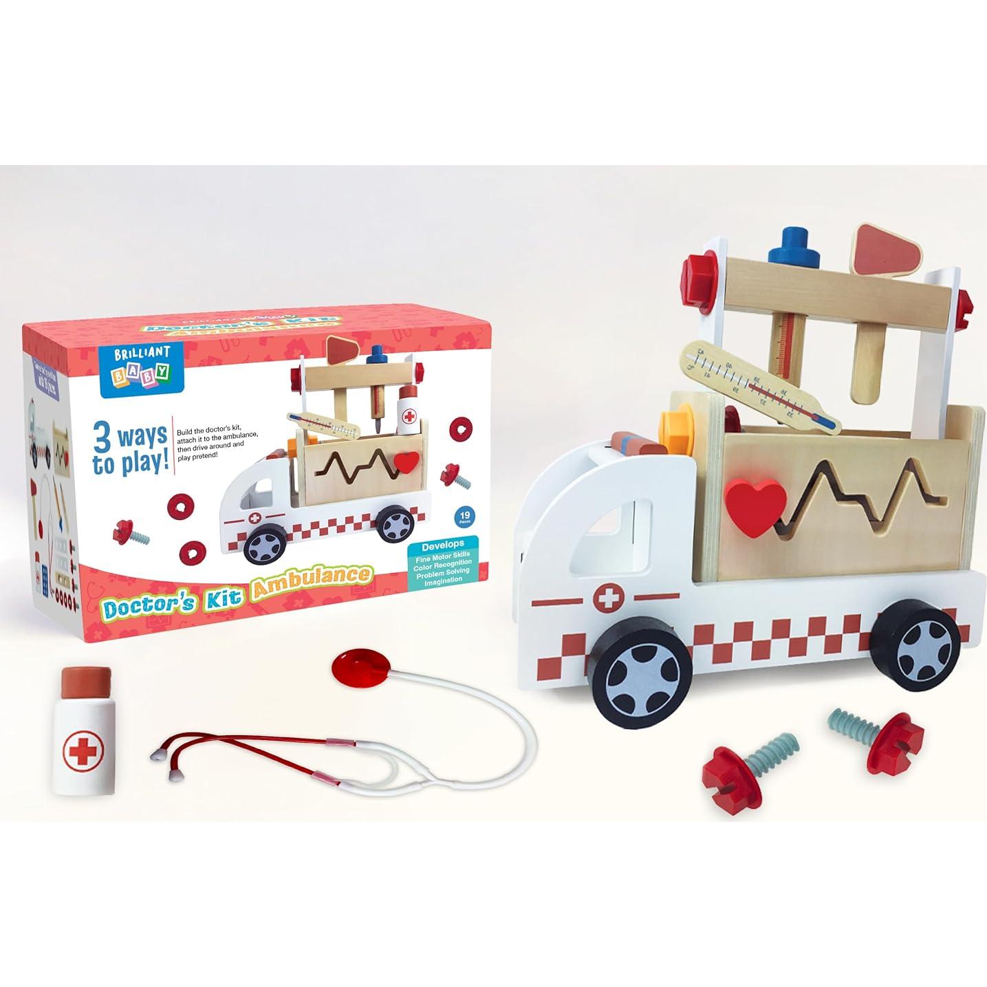 Kit de Doctor Brillante Ambulancia Julian & Luca 1.18 kg