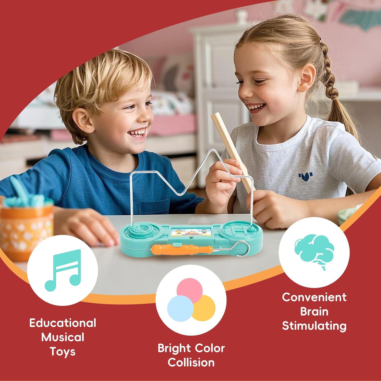 Juego de Laberinto Táctil Eléctrico PROMFMOVE Verde Simple