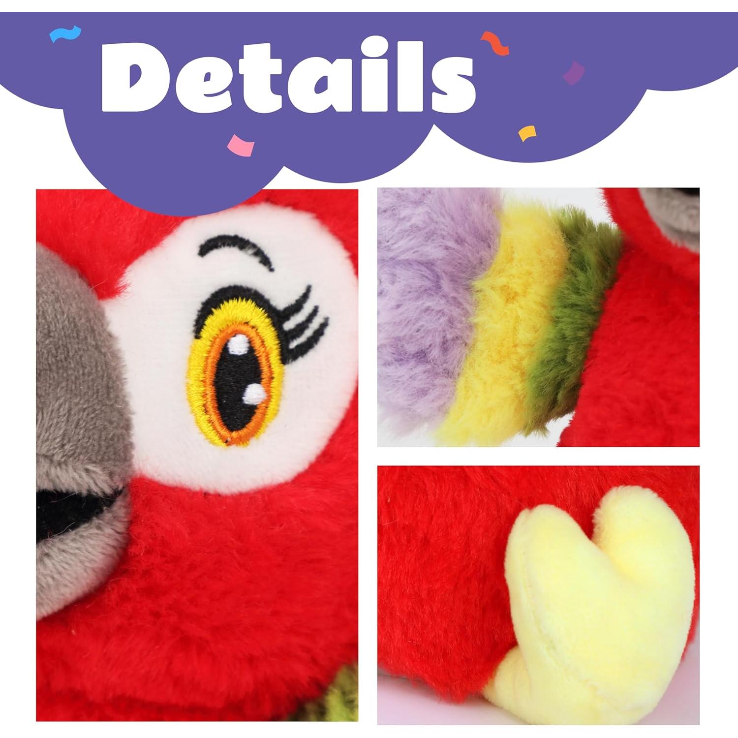 Loro Parlante Eléctrico Cuteoy 25.4cm Juguete Musical Interactivo