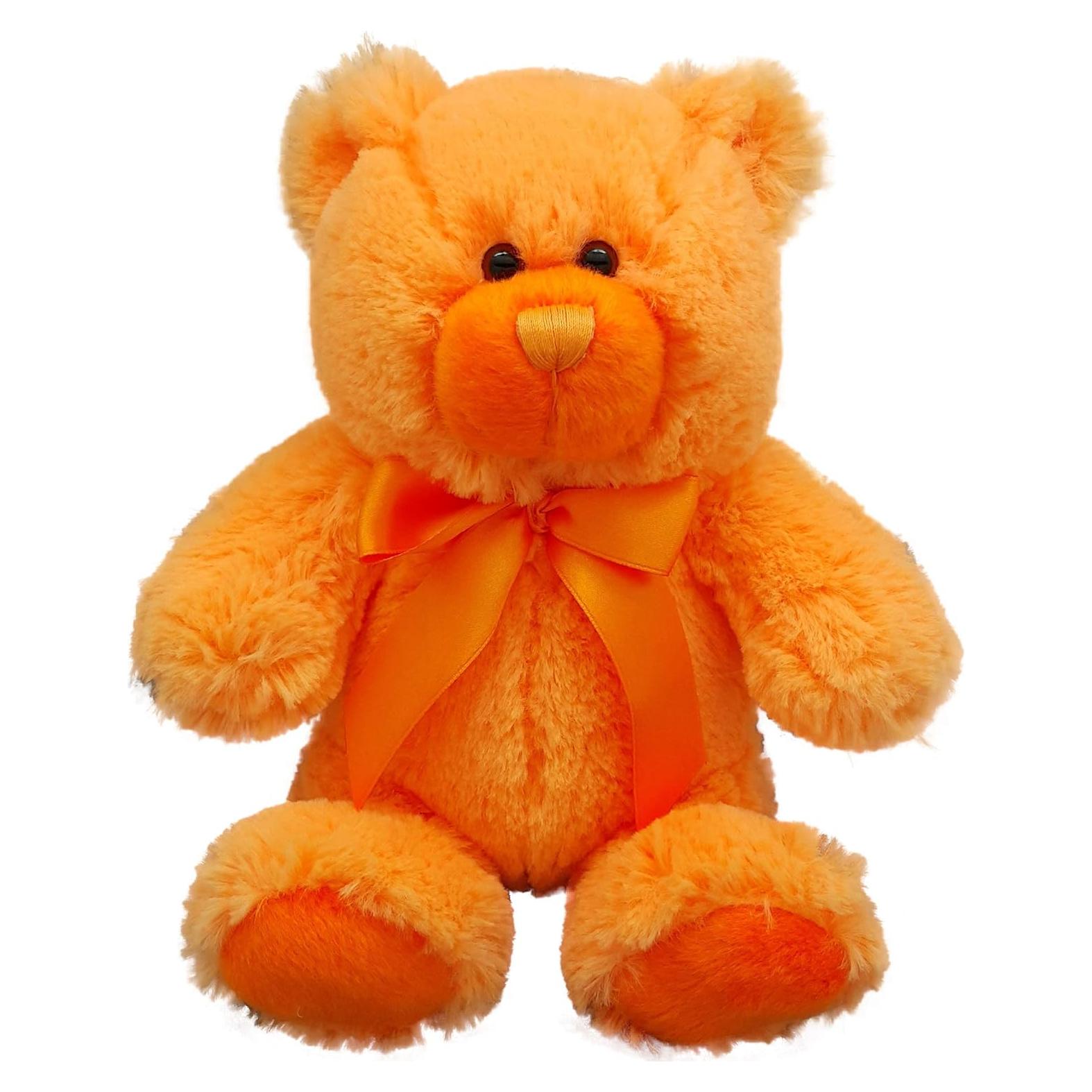 Oso de Peluche Naranja Anico 20 cm Suave para Niños
