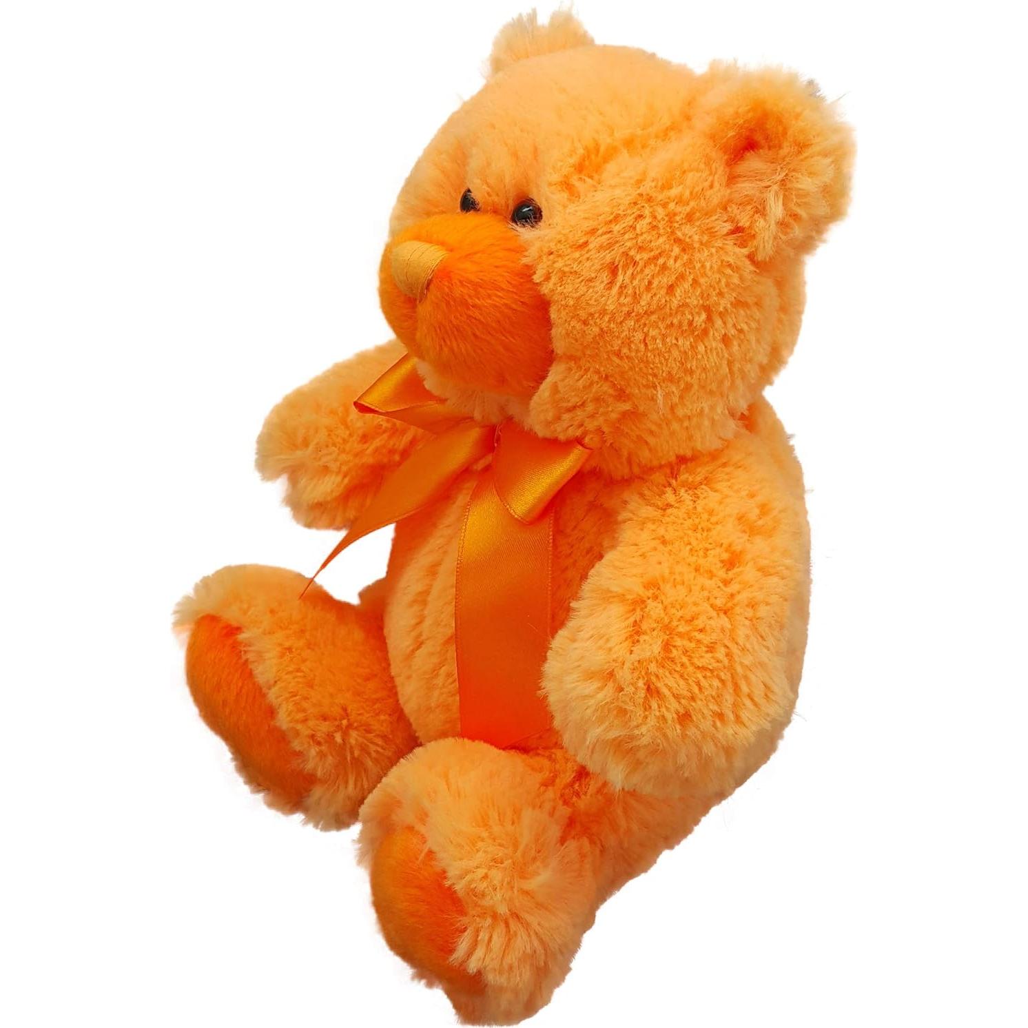 Oso de Peluche Naranja Anico 20 cm Suave para Niños