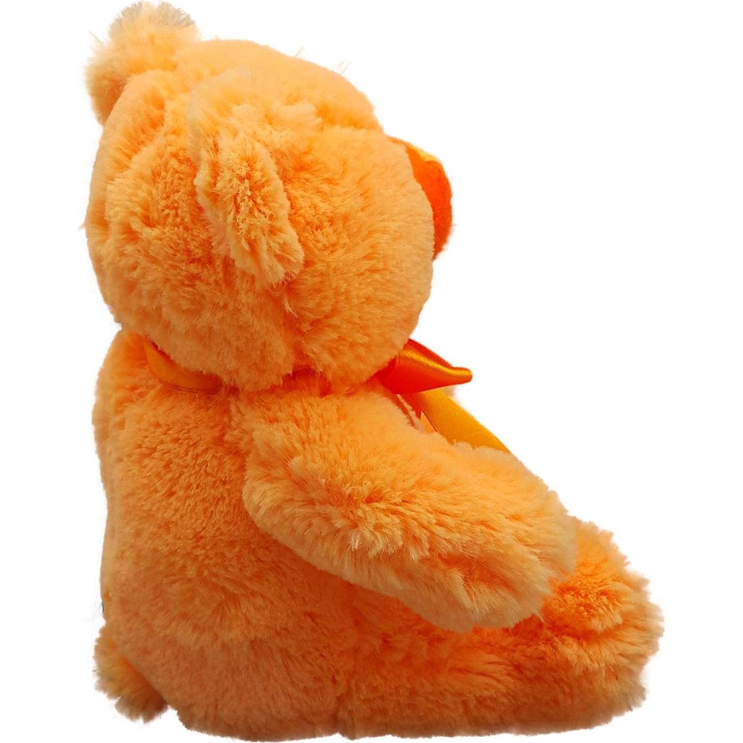 Oso de Peluche Naranja Anico 20 cm Suave para Niños