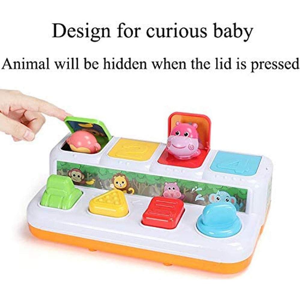 Juguete Musical Interactivo Digo Toys Pop Up Animales 0.65kg