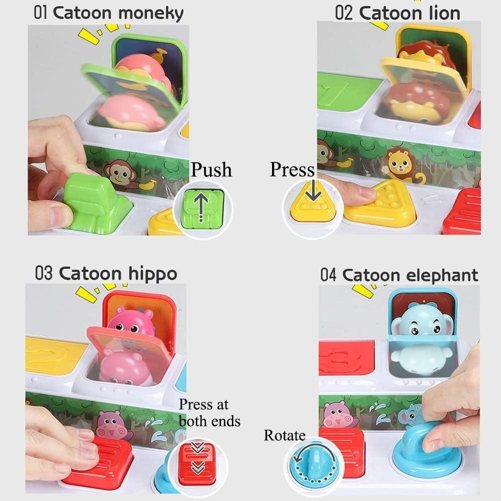 Juguete Musical Interactivo Digo Toys Pop Up Animales 0.65kg