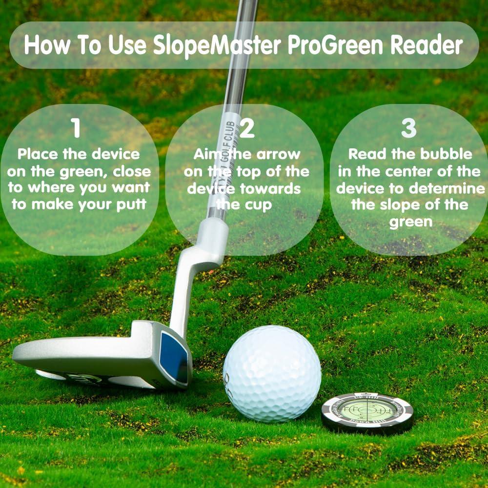 Lector ProGreen SlopeMaster - Marcador de Pelotas de Golf Preciso