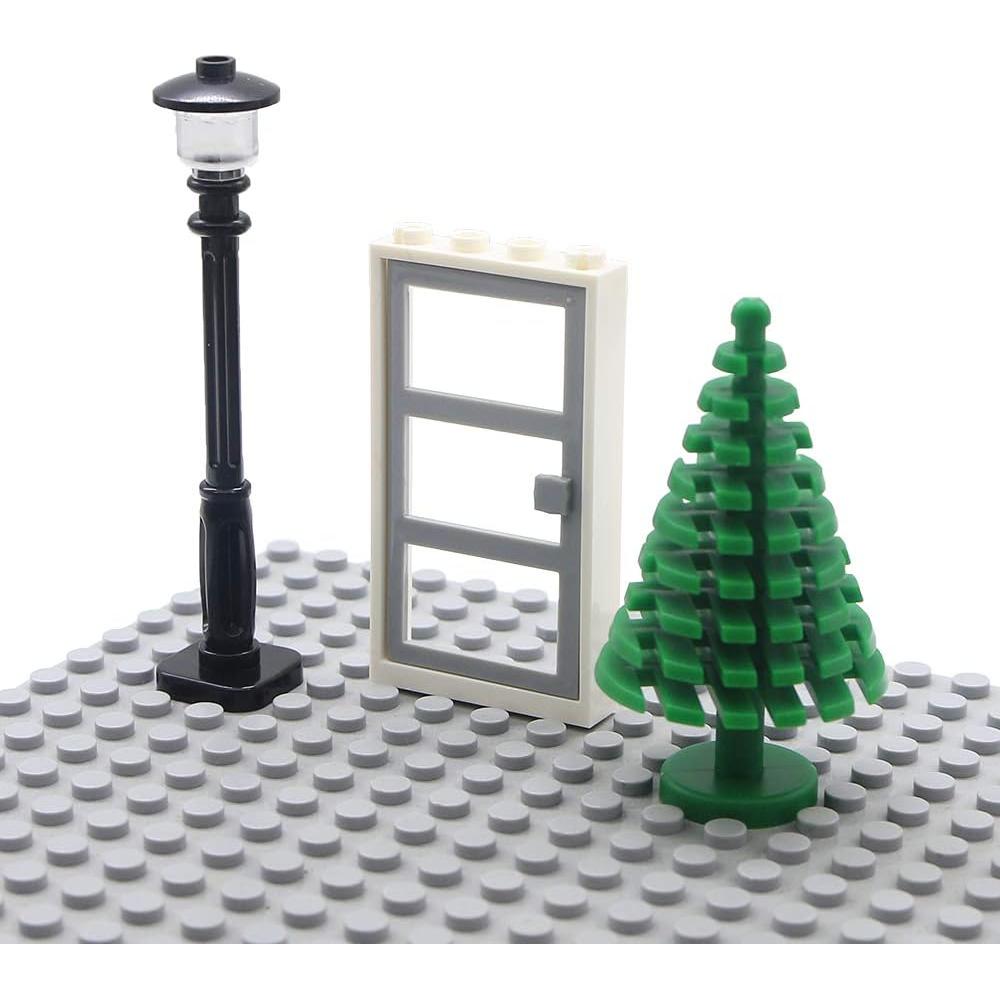 Accesorios de Ladrillos BroTex Farolas y Puertas 20 Piezas