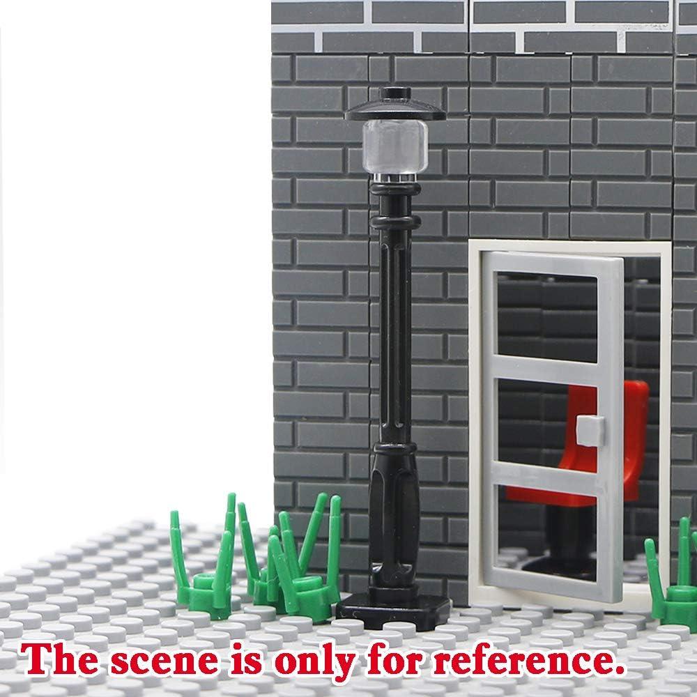 Accesorios de Ladrillos BroTex Farolas y Puertas 20 Piezas