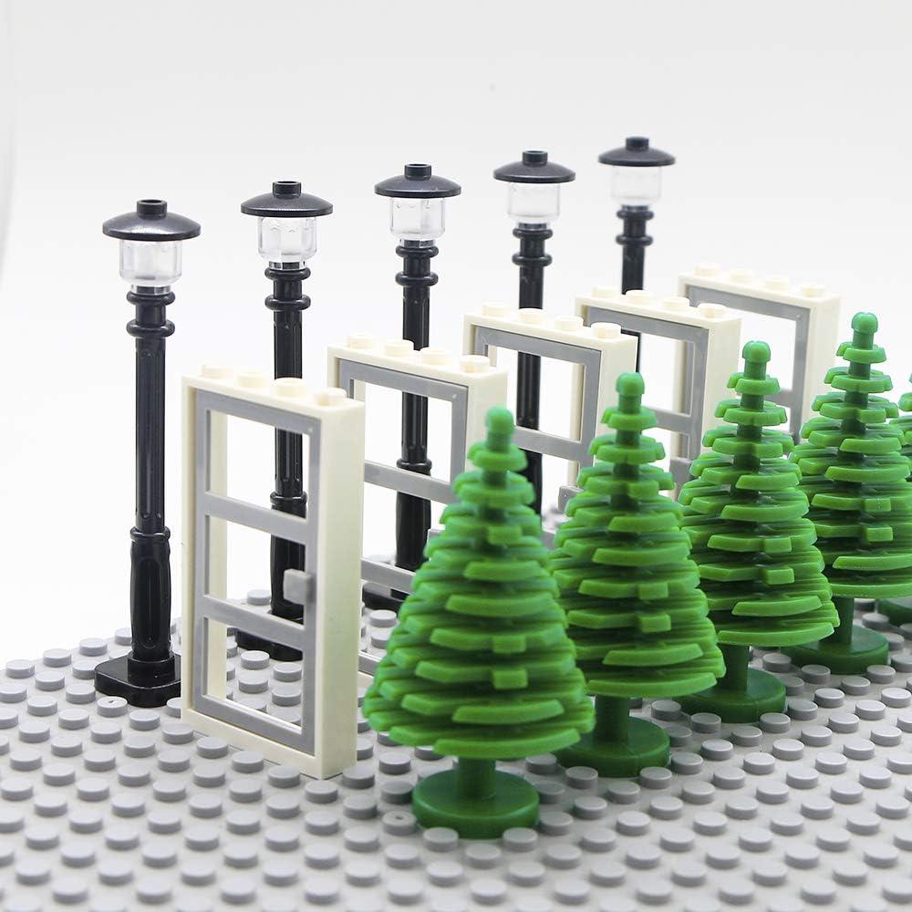 Accesorios de Ladrillos BroTex Farolas y Puertas 20 Piezas