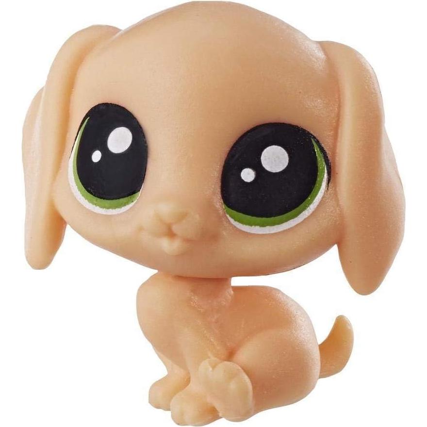 Conjunto de Mascotas Littlest Pet Shop Onda 1 - Perrito, Gato, Oveja, Cisne, Conejo, Oso