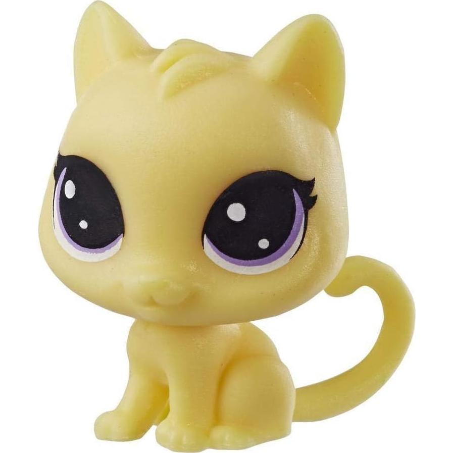 Conjunto de Mascotas Littlest Pet Shop Onda 1 - Perrito, Gato, Oveja, Cisne, Conejo, Oso