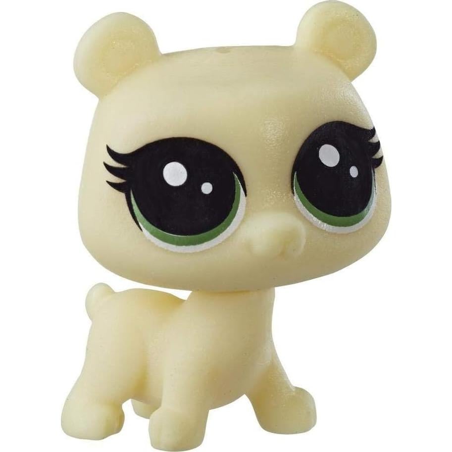 Conjunto de Mascotas Littlest Pet Shop Onda 1 - Perrito, Gato, Oveja, Cisne, Conejo, Oso