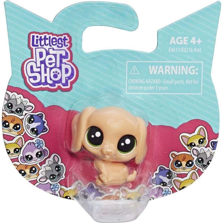 Mascota Littlest Pet Shop Cachorro Mini Escala - Hasbro