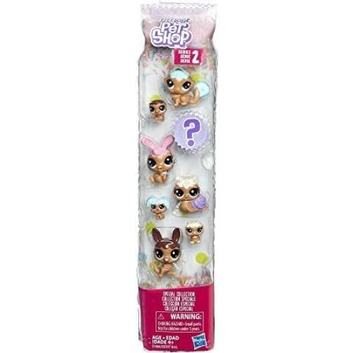 Figuras de mascotas Littlest Pet Shop - Locura de Glaseado - 8 Piezas