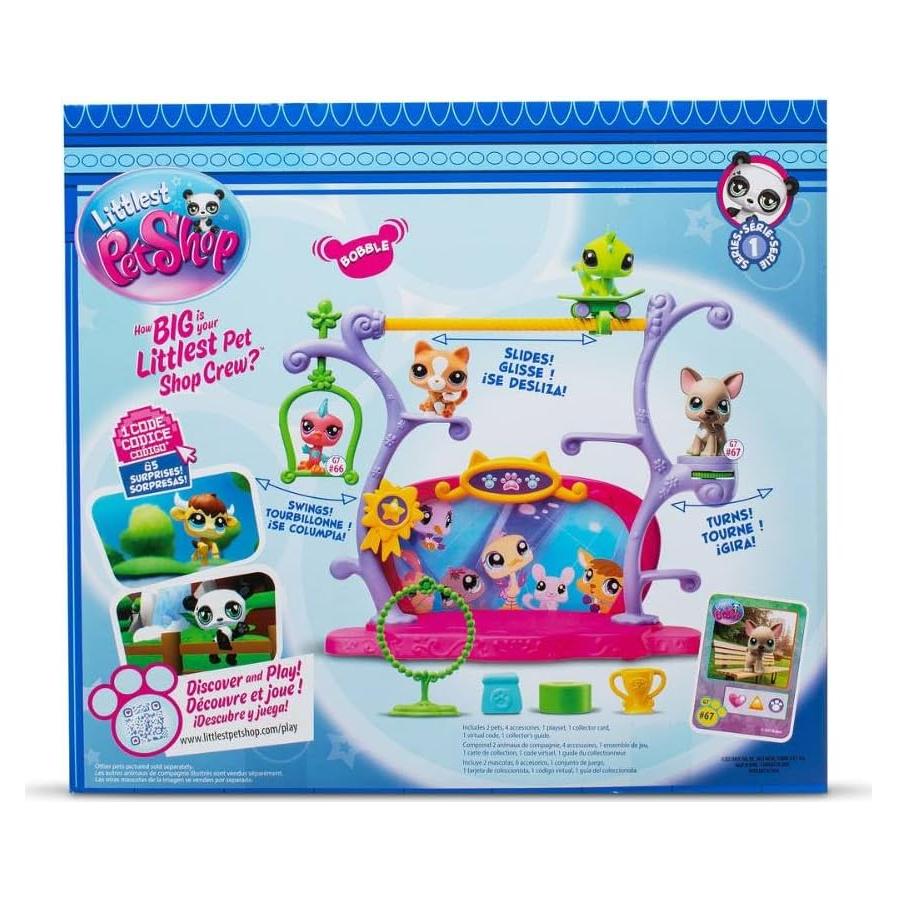 Juego de Talentos Littlest Pet Shop - Generación 7 con 2 mascotas