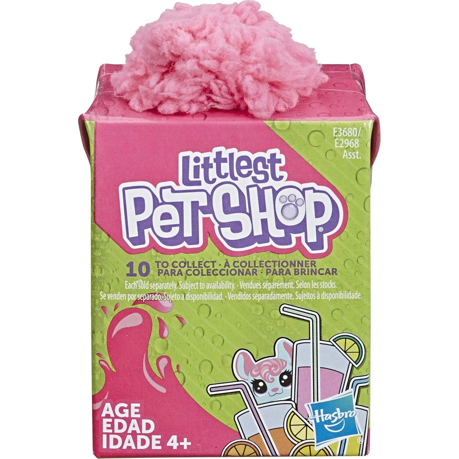 Littlest Pet Shop Ratón Rosa Hasbro 5x6x7.6cm 4+ años