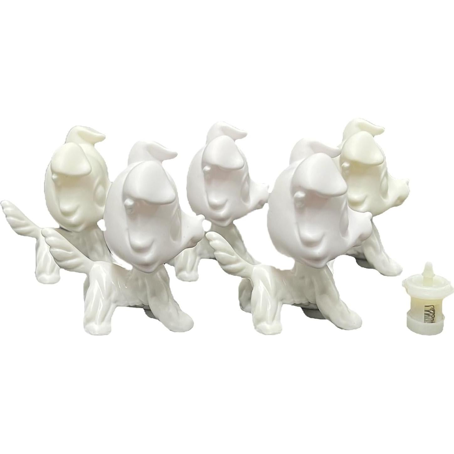 Base Blanca para Mascotas LPSCB 5 Piezas Collie DIY