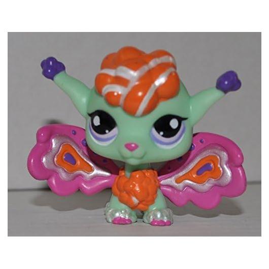 Figura Coleccionable Littlest Pet Shop Hada Brillante #2704 Verde