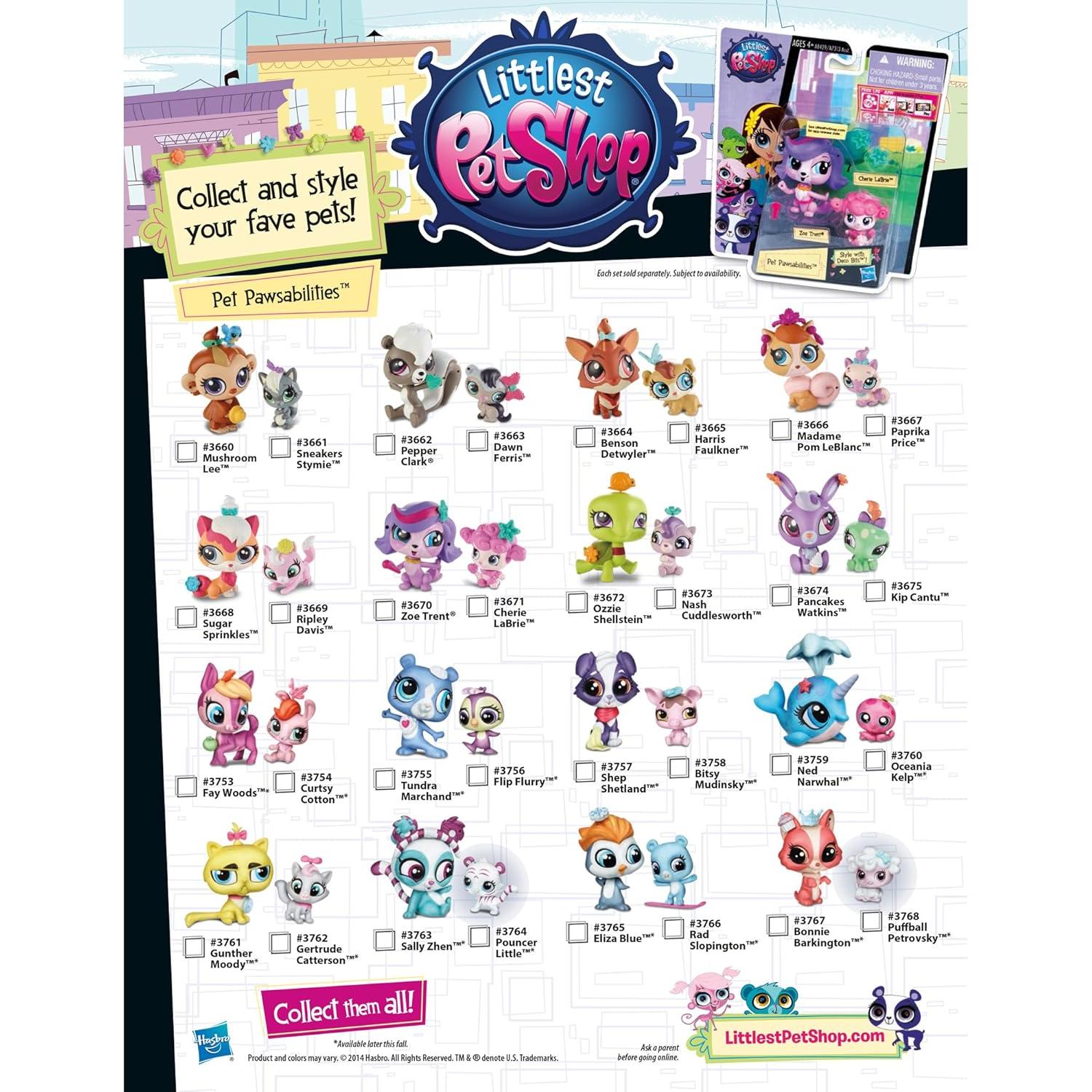 Juguete Littlest Pet Shop Panda y Tigre - Hasbro