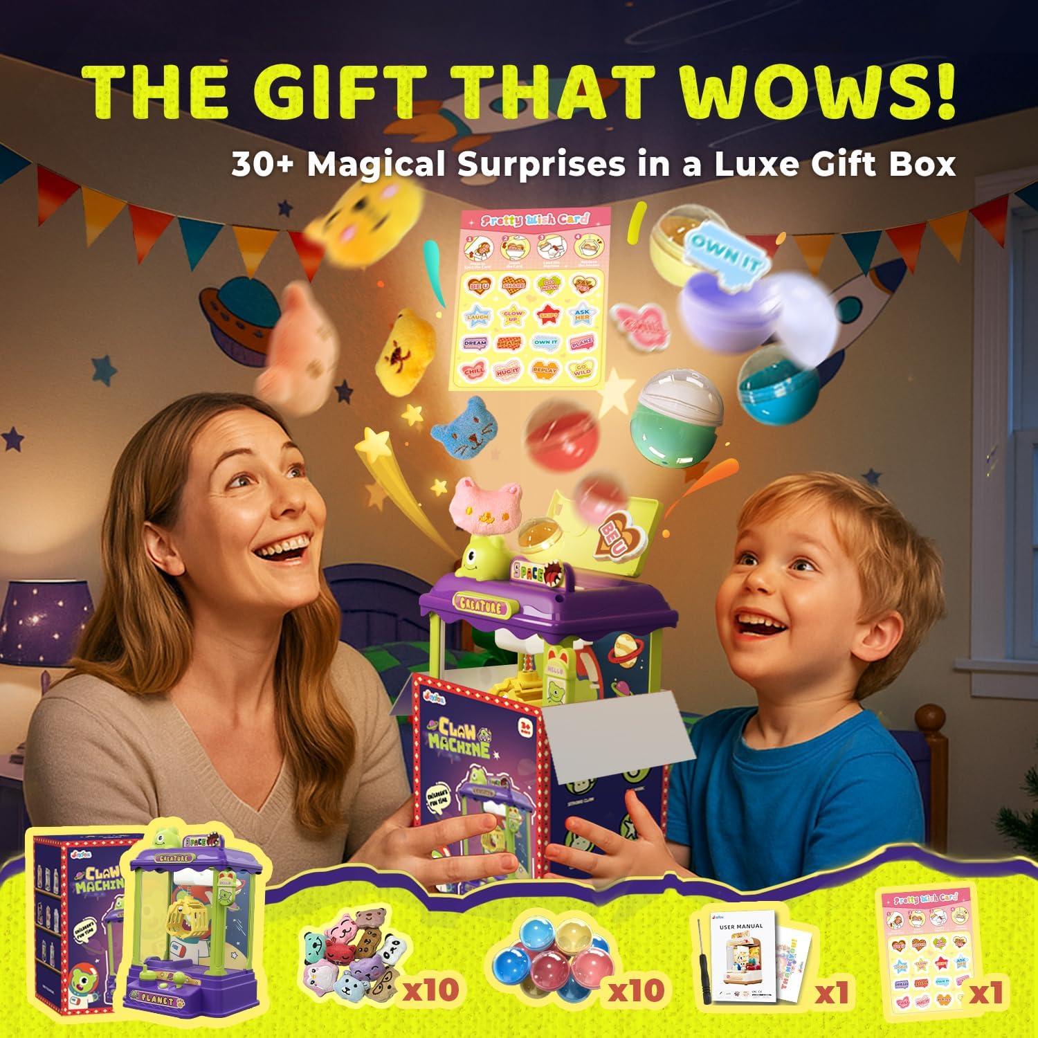 Mini Máquina de Garras Joyfox para Niños 3-8 Años