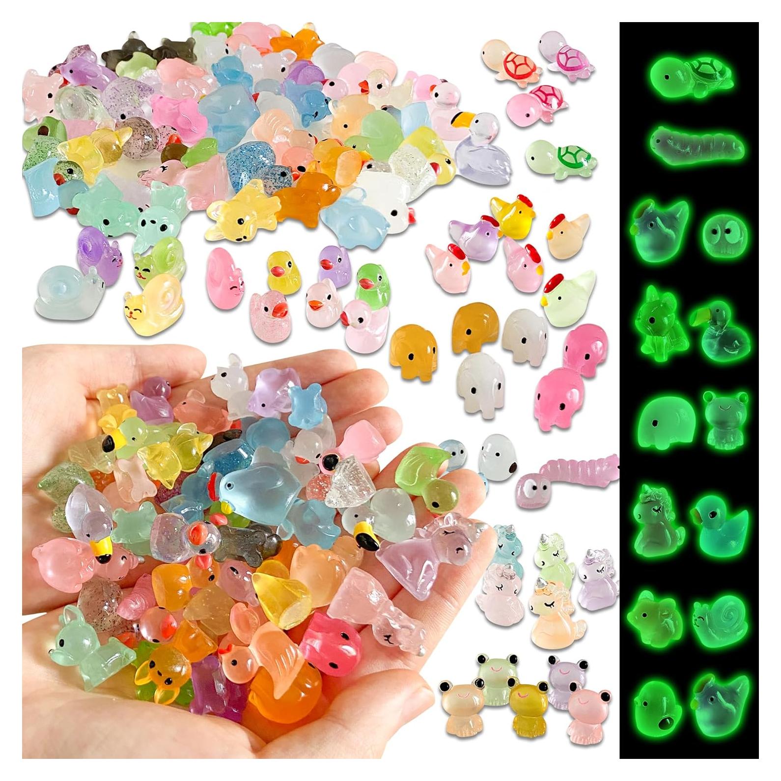 Figuras Mini Animales de Resina Kleeblatt - 120 Piezas