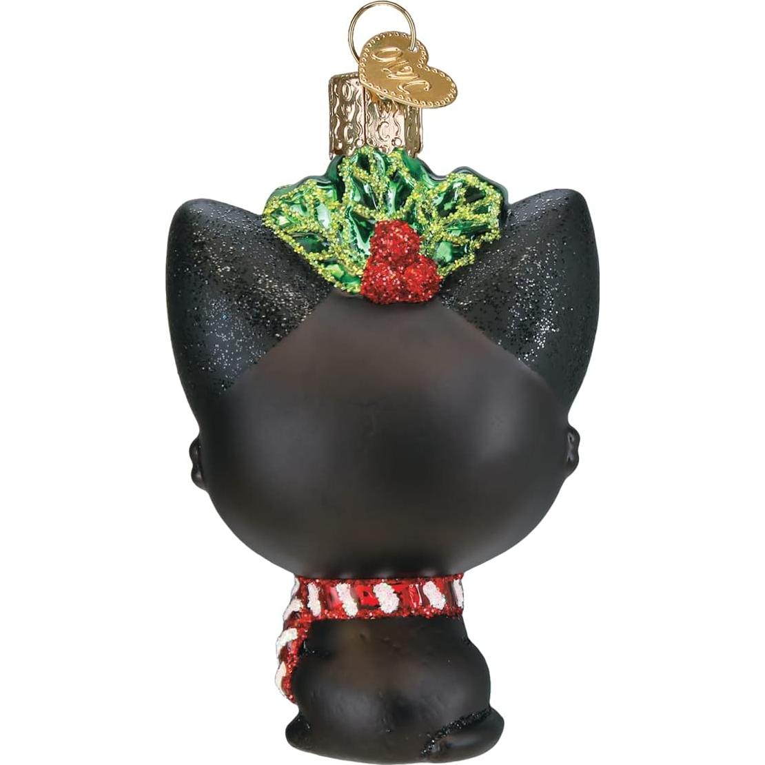 Adorno de Vidrio Soplado Jade Old World Christmas 10.8 cm