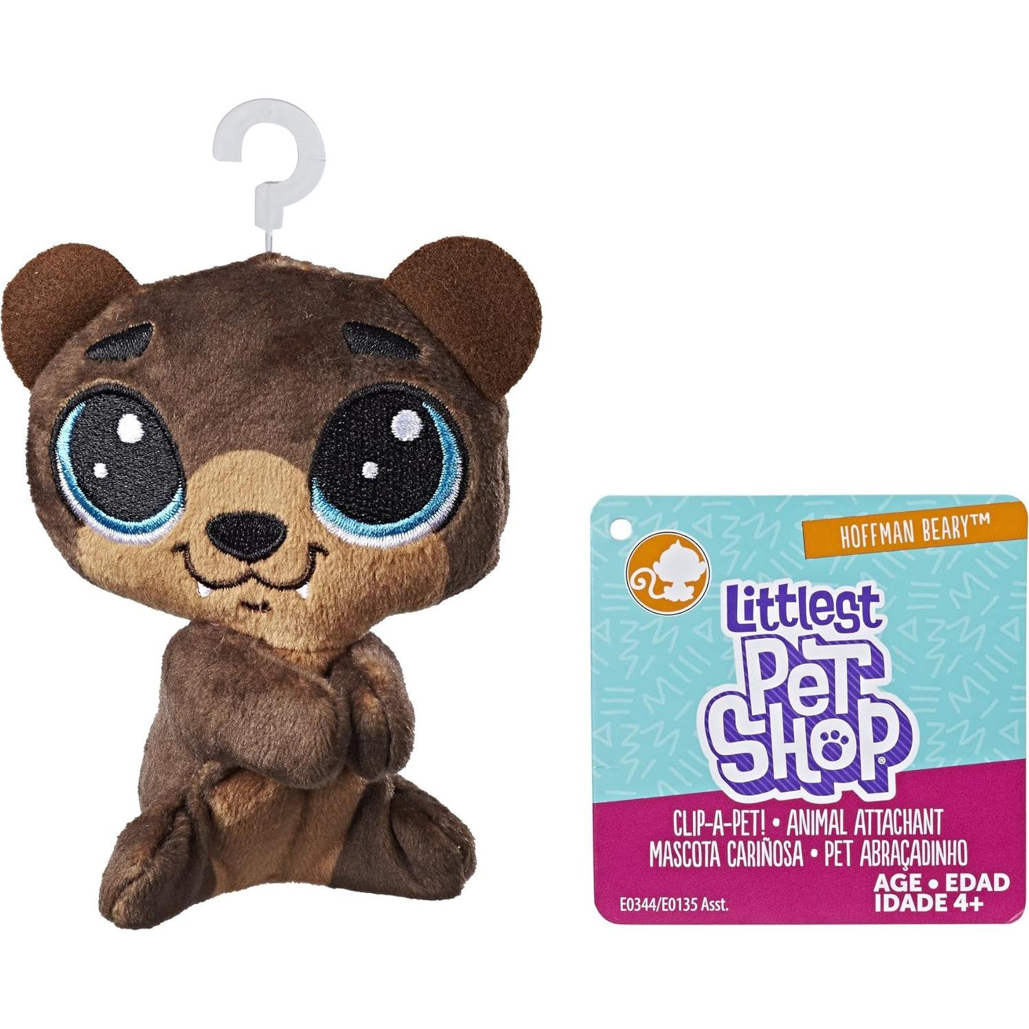 Mini mascota de peluche Littlest Pet Shop Hoffman Beary