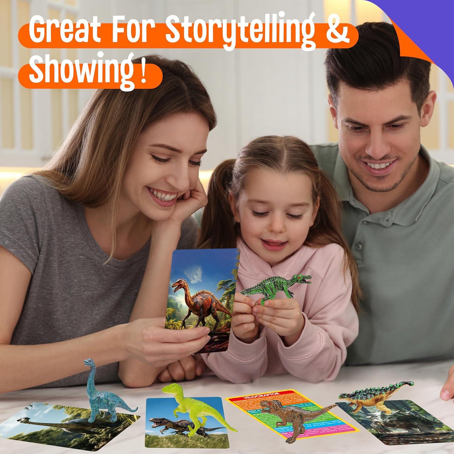 12 Figuras de Dinosaurios SpriteGru + Juguete Educativo