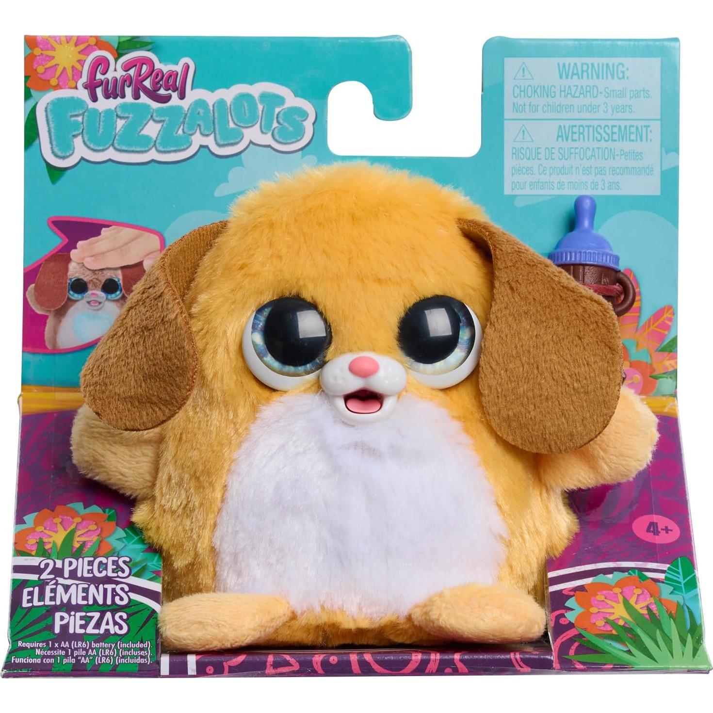 Cachorro Juguete Interactivo furReal Fuzz-A-Lots Just Play 9.5cm