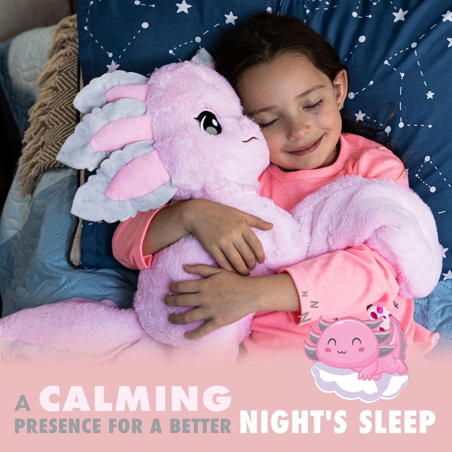 Huggle Healers Ula Axolotl 101.6 cm 2.04 kg Peluche Rosa