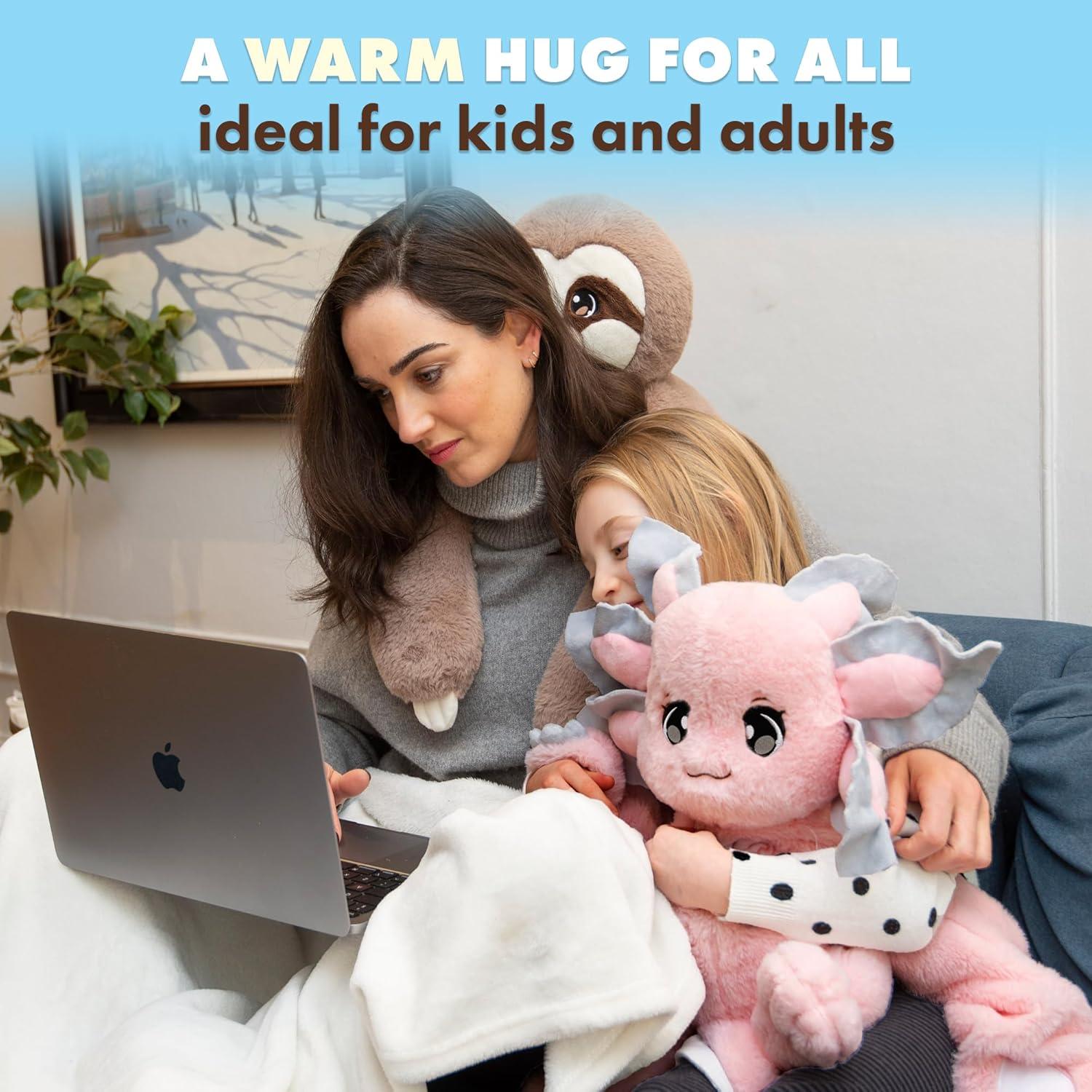 Huggle Healers Ula Axolotl 101.6 cm 2.04 kg Peluche Rosa