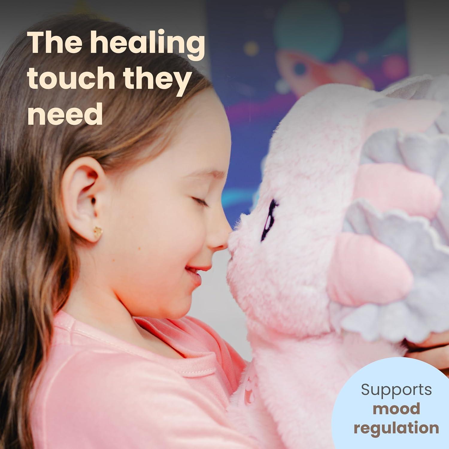 Huggle Healers Ula Axolotl 101.6 cm 2.04 kg Peluche Rosa