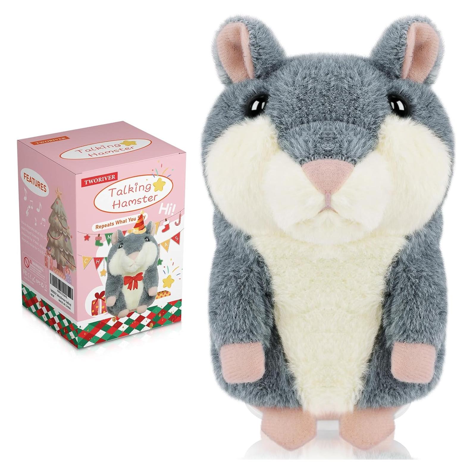 Hámster Hablante Repetidor TWORIVER para Niños 18+ Meses