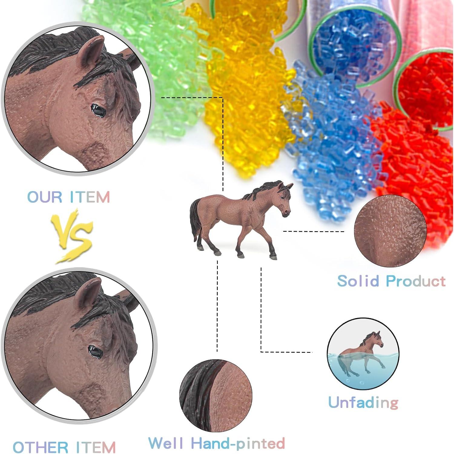 Figuras de Animales de Granja LC JoyCre 4PCS Realistas