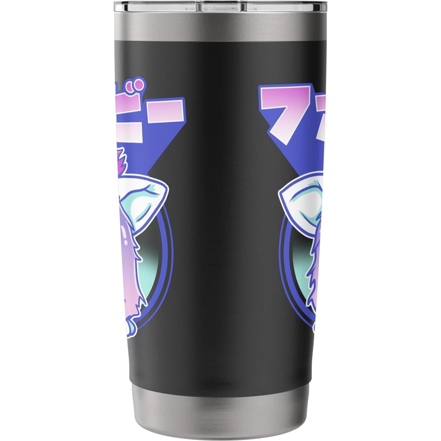 Vaso Térmico Furby 20 oz Acero Inoxidable Aislado Negro